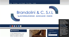 Desktop Screenshot of brandolinisrl.com